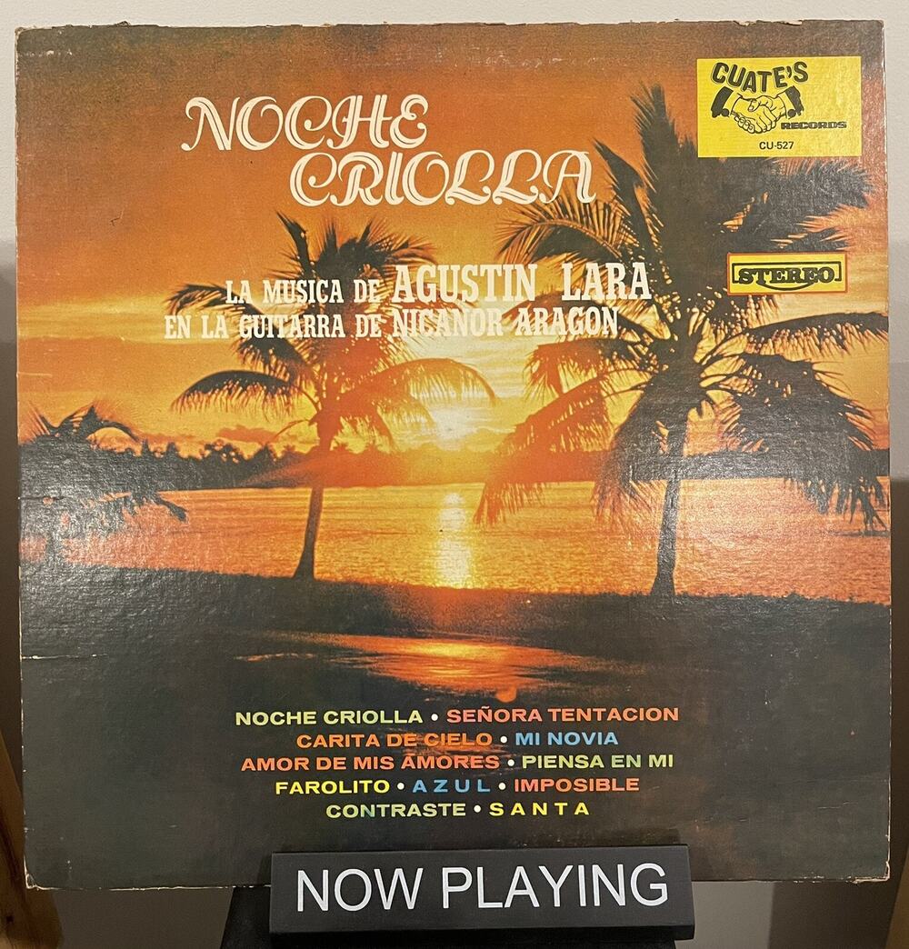 Nicanor Aragon: La Musica De Augustin Lara US LP Vinyl Record Mexico Latin